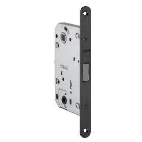 CERRADURA MAGNÉTICA CALEB IN.20.855 DE EMBUTIR | ACABADOS SATINADO Y TITANIO NEGRO ACABADO NEGRO