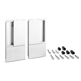 MANILLA WAVE PUERTA BATIENTE CIEGA CROMO SATINADO ESPESOR HASTA 60MM