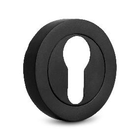 BOCALLAVE ZAMAK Ø50X10MM ACABADO CUERO, PULILLO BRILLO, LATON MATE, NIQUEL SATINADO, NEGRO. ACABADO NEGRO