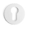 BOCALLAVE ZAMAK Ø50X5MM ACABADO NEGRO, LATON MATE, CROMO, BLANCO, ANTRACITA ACABADO BLANCO