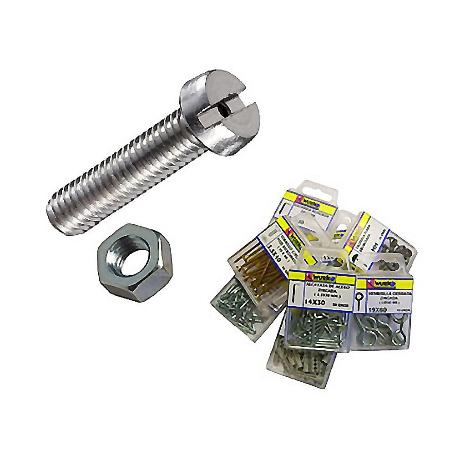 TORNILLOS D84 CON TUERCA 4X30 MM 5036 BLISTER 10