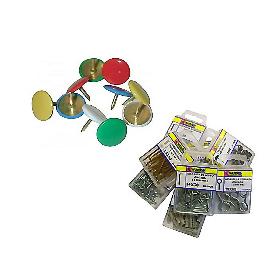 TACHUELAS ESMALTADA VERDE 6149 BLISTER 20