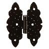 BISAGRA MARIPOSA 80-70 MARTILLEADA NEGRA