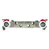KIT MAGIC2 VETRO CON SISTEMA DE DESLIZAMIENTO INVISIBLE PARA PUERTAS DE PASO EN CRISTAL LARGO 1100 ESPESOR VIDRIO 1
